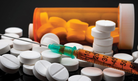 Opioid drugs photo